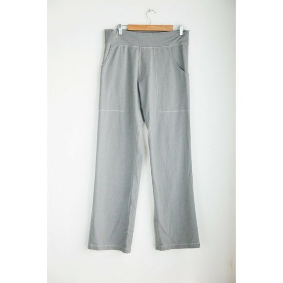 Medium Grey Wide Leg Jogger Pants 